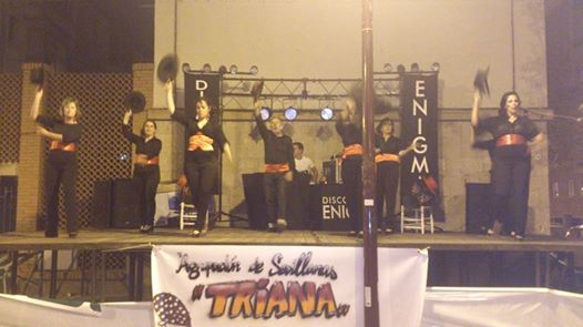 FIESTAS EN LOS BLOQUES(ZAMORA)CON AGRUPACION SEVILLANAS TRIANA 2015