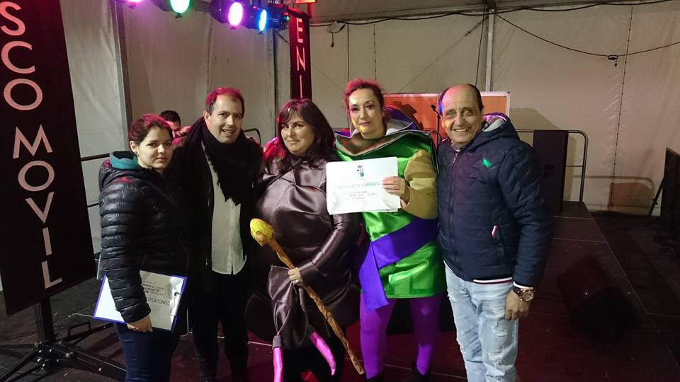 ENTRAGA DE PREMIOS FIESTA DE CARNAVALES CARPA PLAZA MAYOR DE(ZAMORA)2016